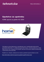 Somogyi Elektronic home HG GK 04 Instruction Manual