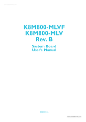 Kingston Technology K8M800-MLVF User Manual