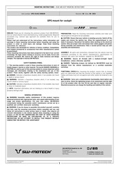 SW-Motech GPS.10.032.10000/B Mounting Instructions