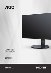 AOC Q27B3CF2 User Manual