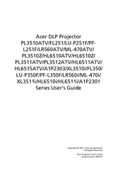 Acer LU-P350F Series User Manual