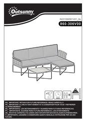Outsunny 860-306V00 Manual