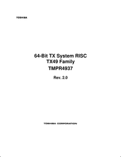Toshiba TMPR4937 Manual