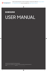 Samsung CU8072 User Manual
