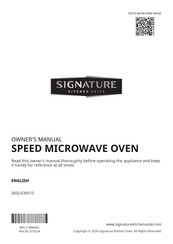 Signature SKSLV3001S Owner's Manual