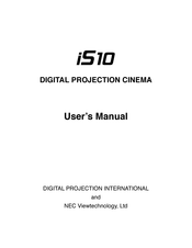 Digital Projection International iS10 User Manual