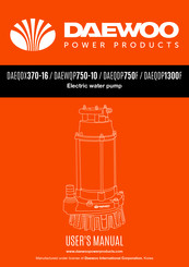 Daewoo DAEQDP750F User Manual