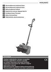Worcraft CST-S40LiB Instruction Manual