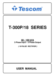 Tescom T-300P/18 Series User Manual