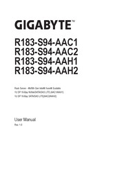 Gigabyte R183-S94-AAH1 User Manual