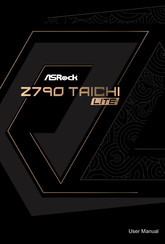 ASROCK Z790 TAICHI LITE User Manual