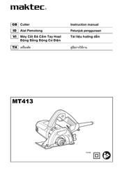 Maktec MT413 Instruction Manual