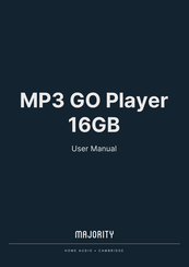 MAJORITY MP3 GO Player User Manual