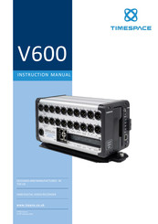 Timespace V600 Instruction Manual