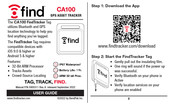 FIND CA100 User Manual
