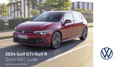 Volkswagen Golf GTI 2024 Quick Start Manual