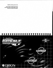 Orion Cobalt Series CS150.2 Manual