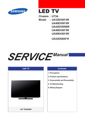 Samsung UA50EH50 0R Series Service Manual
