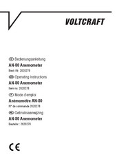 VOLTCRAFT 2620278 Operating Instructions Manual