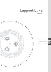 LAPPSET Luna Installation Instructions Manual