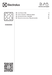 Electrolux KGS6436SX User Manual