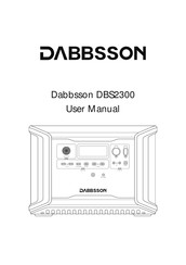 DABBSSON DBS2300 User Manual