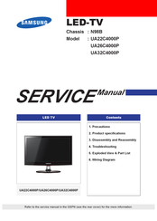 Samsung UA26C4000P Service Manual