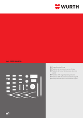 Würth 1952 006 820 Translation Of The Original Operating Instructions
