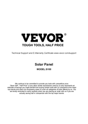 VEVOR S100 Manual