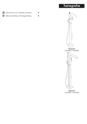 Hans Grohe Tecturis E 73445 3 Series Instructions For Use Manual