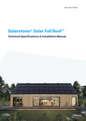 Solarstone Solar Full Roof SFR-252912.V1 Installation Manual