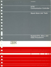 IBM 3725 Manual