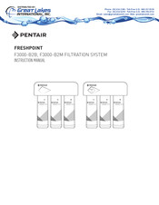 Pentair freshpoint F3000-B2M Instruction Manual