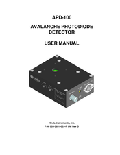 Hinds Instruments APD-100 User Manual
