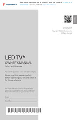 LG 50NANO829QB Owner's Manual