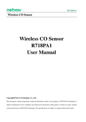 netvox R718PA1 User Manual