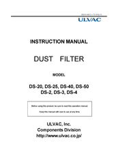 Ulvac DS-4 Instruction Manual