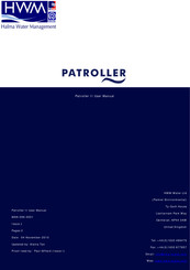 HWM PATROLLER II User Manual