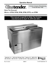 Glastender ST36-B Operation Manual