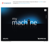 Krups NESPRESSO my machine XN3005 Instruction Manual