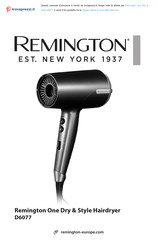 Remington D6077 Manual