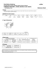 Murata GJM0225C1E6R1DB01L Reference Sheet