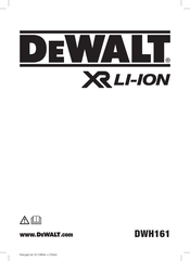 DeWalt DWH161N Original Instructions Manual