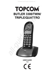 Topcom BUTTLER 3300/QUATTRO User Manual