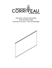 Corriveau N101303-PAN Assembly Instruction Manual