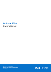 Dell Latitude 7350 Owner's Manual