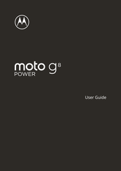 Motorola Moto G8 Play User Manual