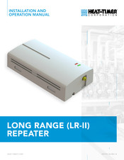 heat-timer LR-II Installation And Operation Manual