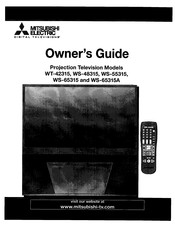 Mitsubishi Electric WT-42315 Owner's Manual