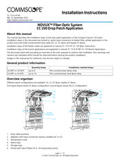CommScope NOVUX CC 150 Series Installation Instructions Manual